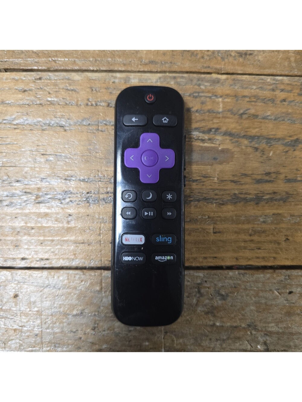 Oeiginal Remote LC-RCRUS-17 for Sharp ROKU TV with Netflix Sling HBONOW Amazon